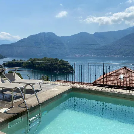 Sala Comacina No 2 With Pool And By Italian Appartement *