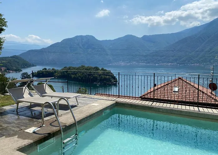 Sala Comacina No 2 With Pool And By Italian Apartment *